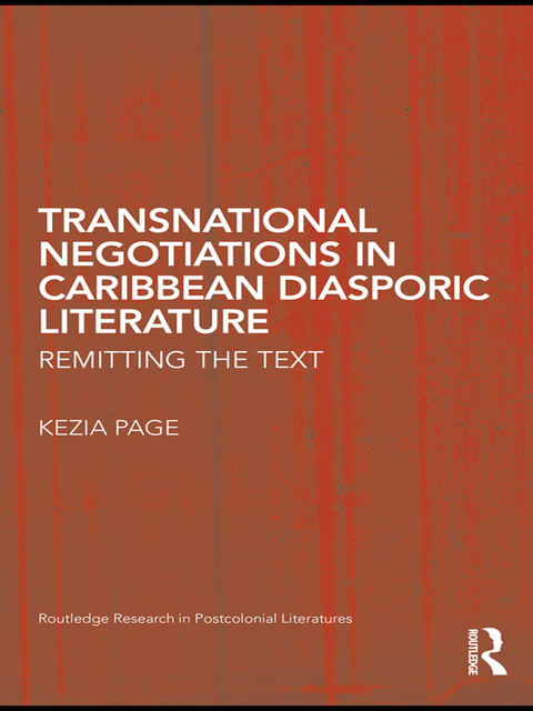 Cover image for book Transnational Negotiations in Caribbean Diasporic Literature
