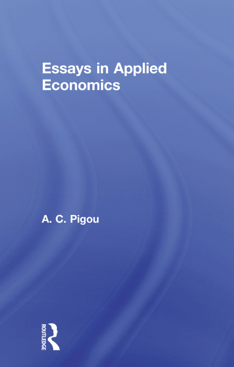 Cover image for book Essays in Applied Economics