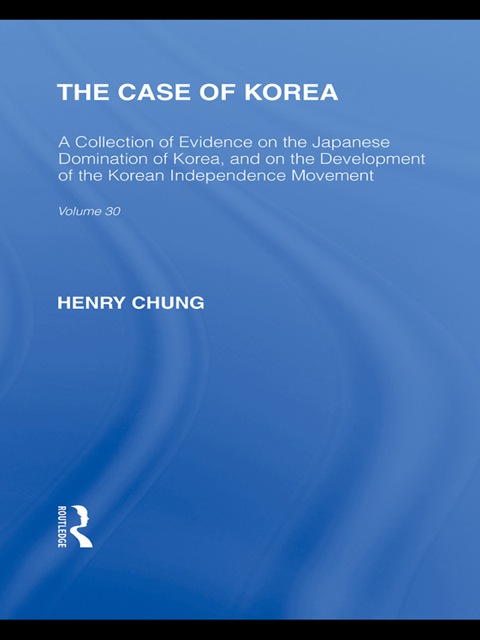 Cover image for book The Case of Korea