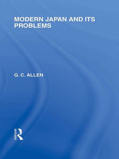 Cover image for book Modern Japan and its Problems