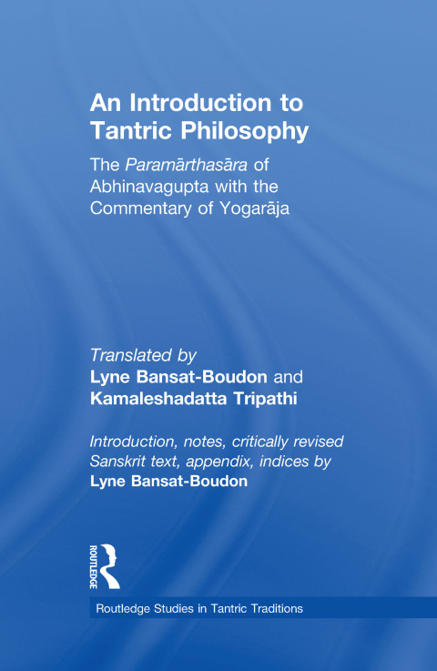 Cover image for book An Introduction to Tantric Philosophy