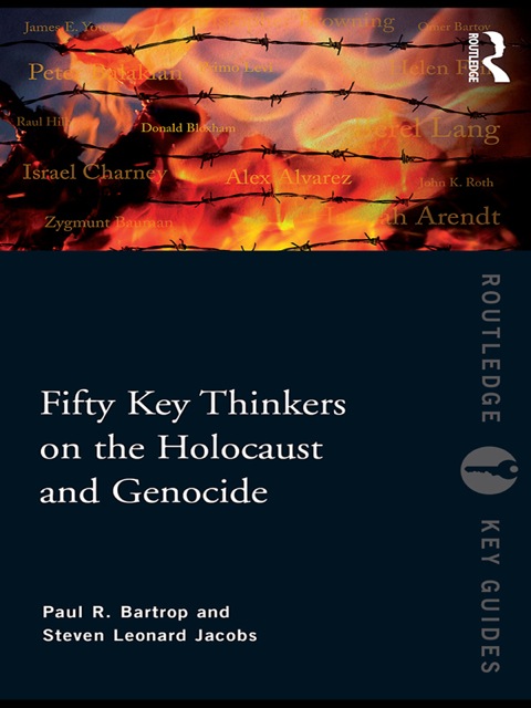 Cover image for book Fifty Key Thinkers on the Holocaust and Genocide