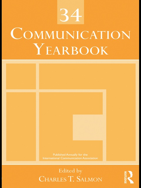 Cover image for book Communication Yearbook 34