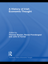 Cover image: A History of Irish Economic Thought 1st edition 9781138807075