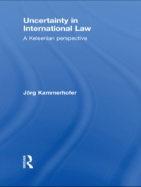 Titelbild: Uncertainty in International Law 1st edition 9780415813518