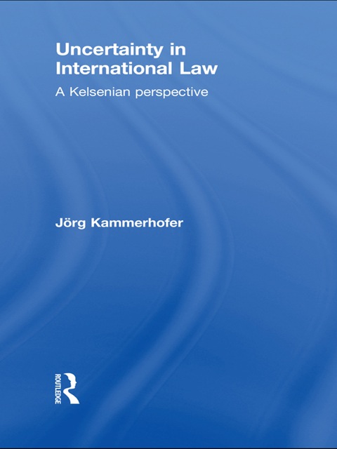Cover image for book Uncertainty in International Law