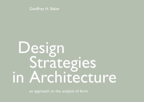 Cover image for book Design Strategies in Architecture