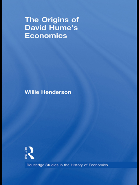 Cover image for book The Origins of David Hume's Economics