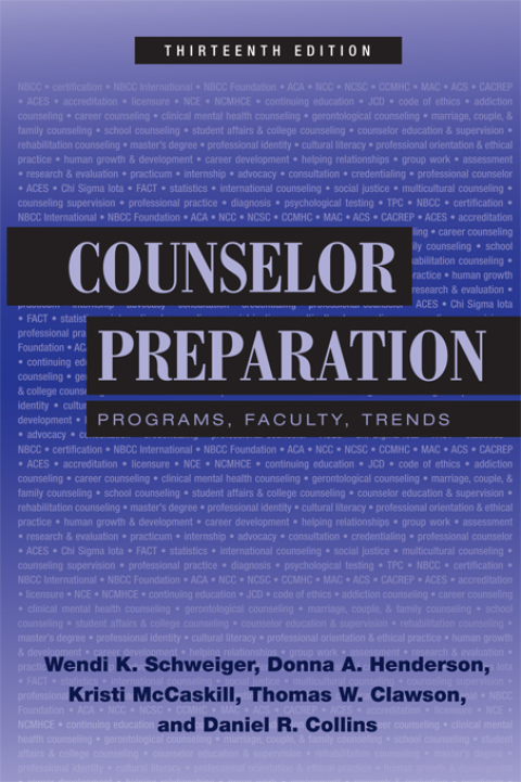 Cover image for book Counselor Preparation