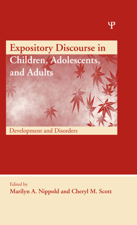 Cover image for book Expository Discourse in Children, Adolescents, and Adults