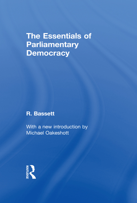Cover image for book Essentials of Parliamentary Democracy