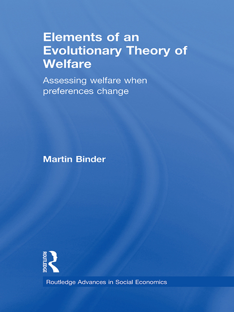Cover image for book Elements of an Evolutionary Theory of Welfare