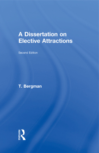 Cover image: A Dissertation of Elective Attractions 1st edition 9780714615929