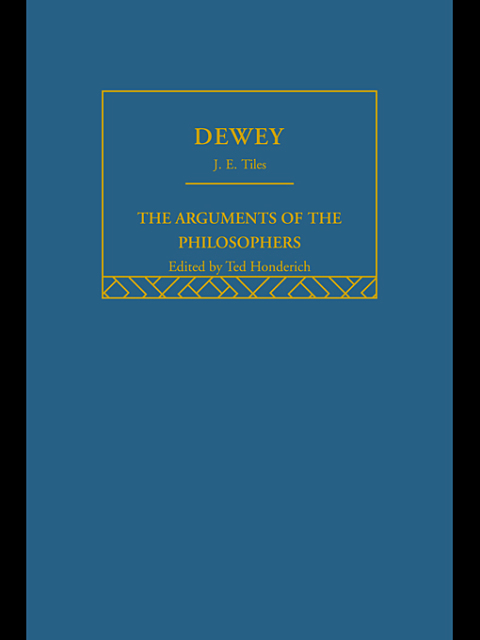 Cover image for book Dewey-Arg Philosophers