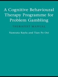 Titelbild: A Cognitive Behavioural Therapy Programme for Problem Gambling 1st edition 9781138143333