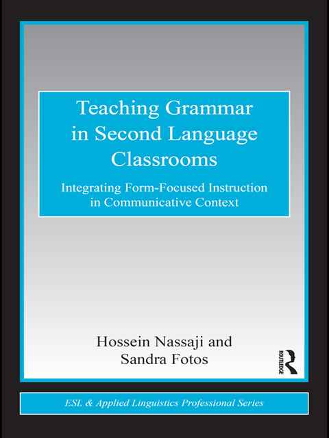 Cover image for book Teaching Grammar in Second Language Classrooms