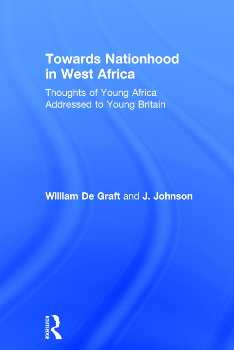 Cover image for book Towards Nationhood in West Africa