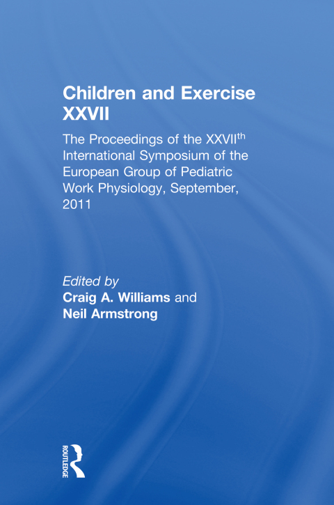 Cover image for book Children and Exercise XXVII