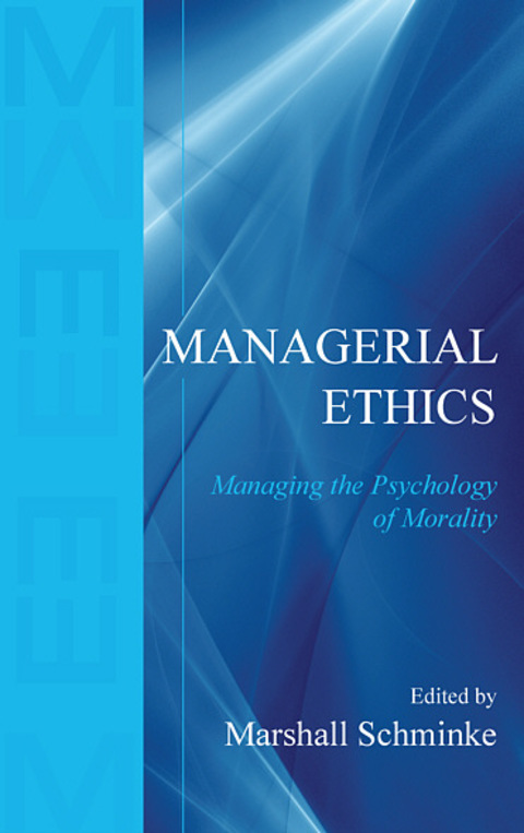 Cover image for book Managerial Ethics