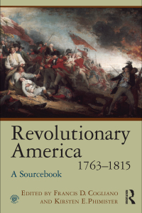 Cover image: Revolutionary America, 1763-1815 1st edition 9780415997119