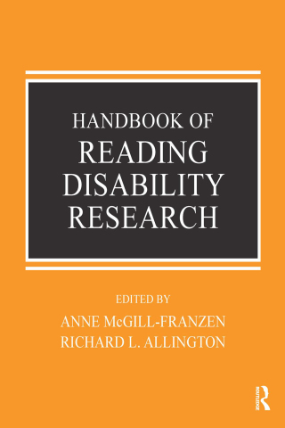 Handbook of Reading Disability Research