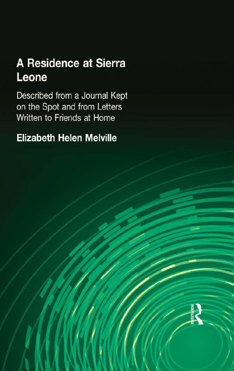 Cover image for book A Residence at Sierra Leone