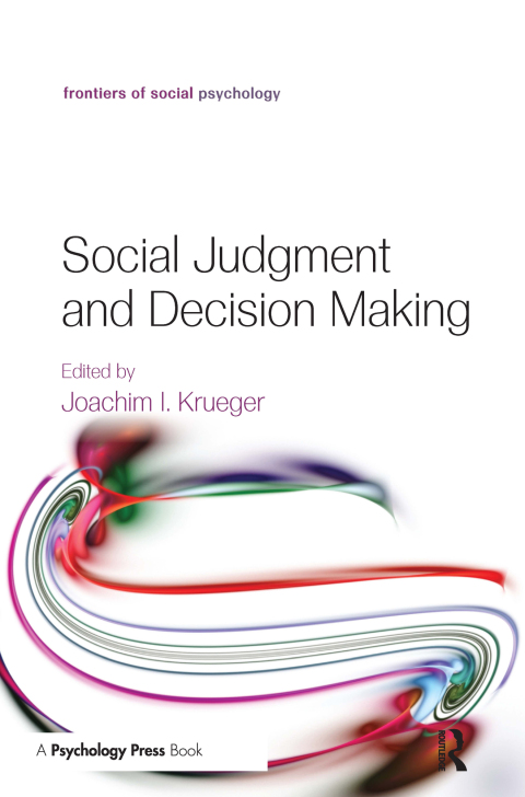 Cover image for book Social Judgment and Decision Making