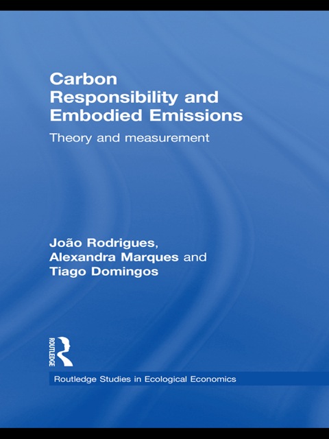 Cover image for book Carbon Responsibility and Embodied Emissions