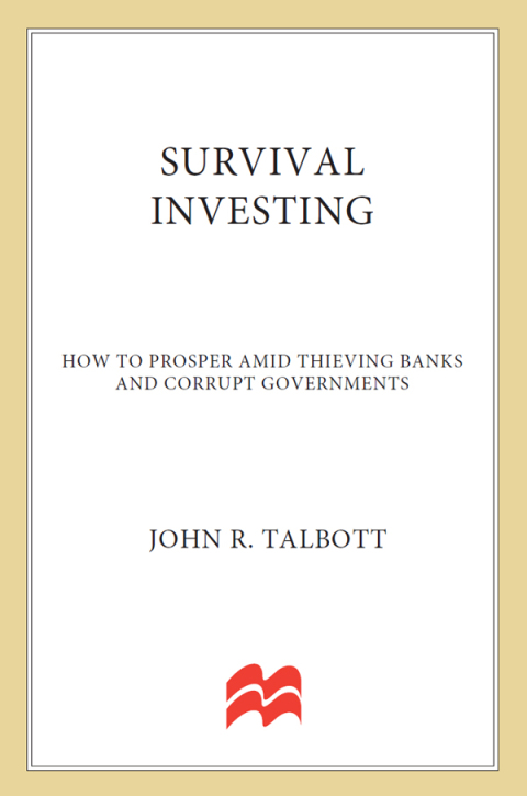 Cover image for book Survival Investing