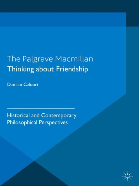 Cover image for book Thinking about Friendship