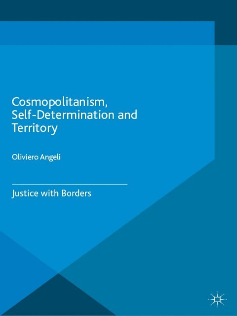 Cover image for book Cosmopolitanism, Self-Determination and Territory