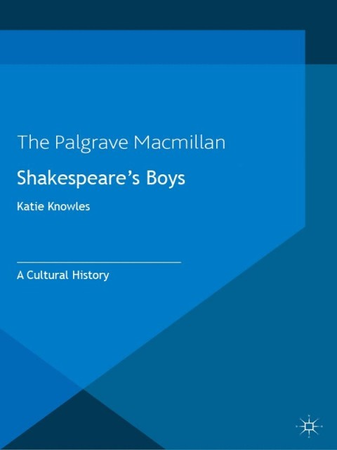 Cover image for book Shakespeare's Boys