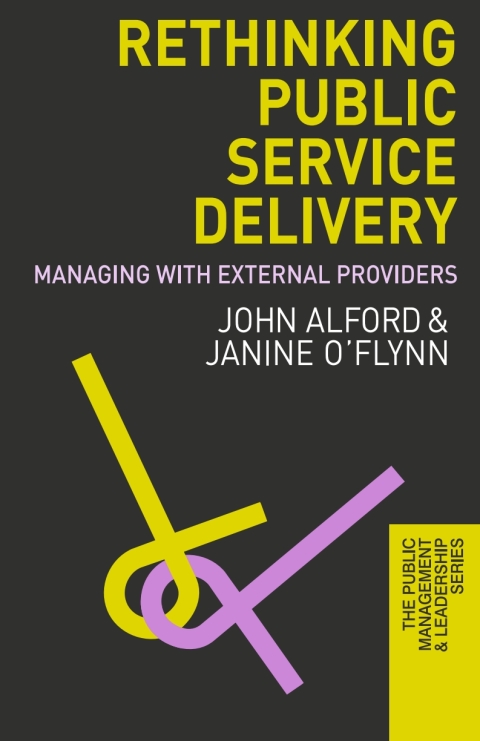 Cover image for book Rethinking Public Service Delivery
