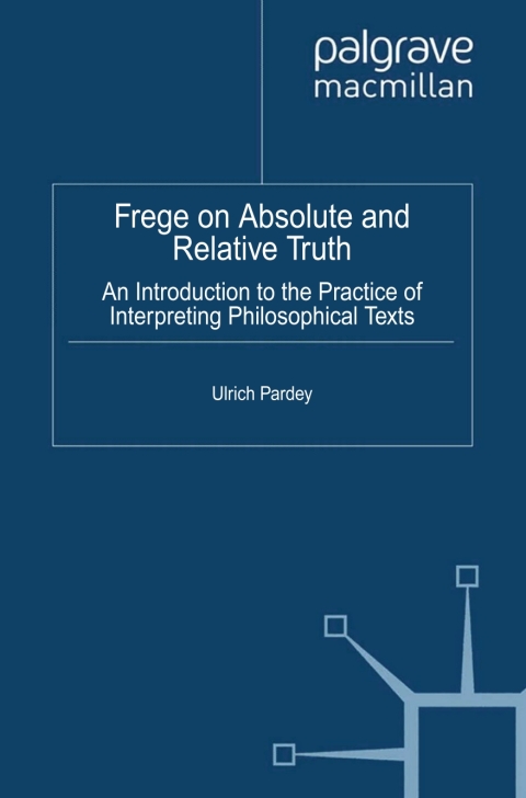Cover image for book Frege on Absolute and Relative Truth