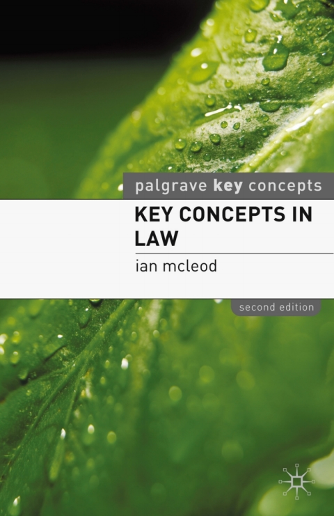 Cover image for book Key Concepts in Law