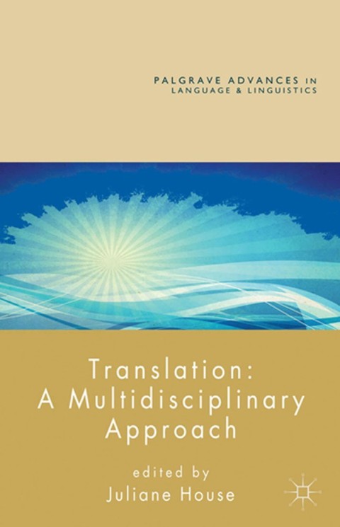 Cover image for book Translation: A Multidisciplinary Approach