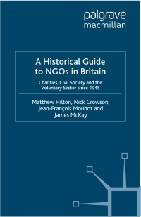 Cover image: A Historical Guide to NGOs in Britain 9780230304444