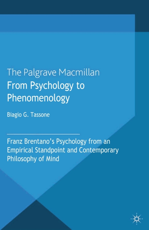 Cover image for book From Psychology to Phenomenology