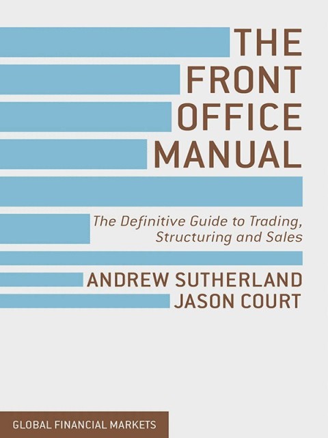 Cover image for book The Front Office Manual