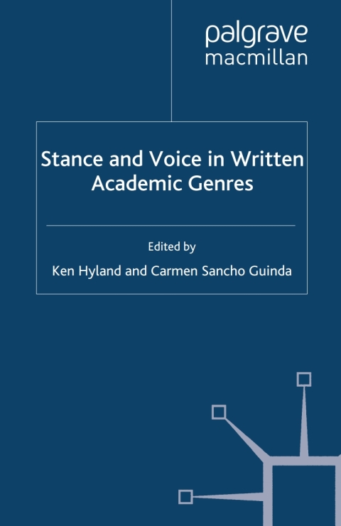 Cover image for book Stance and Voice in Written Academic Genres
