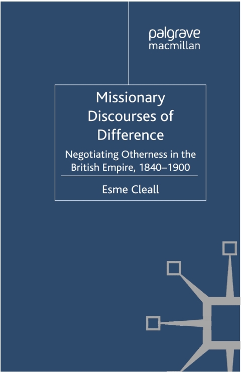 Cover image for book Missionary Discourses of Difference