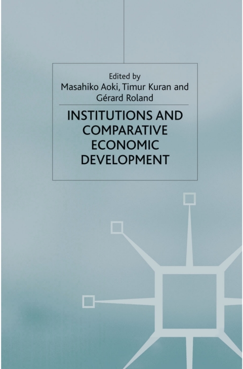 Cover image for book Institutions and Comparative Economic Development