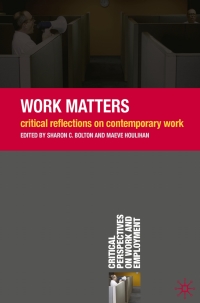 Cover image: Work Matters 1st edition 9780230576391