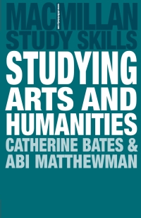 Titelbild: Studying Arts and Humanities 1st edition 9780230205475