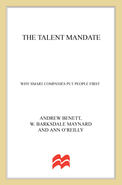 Cover image for book The Talent Mandate