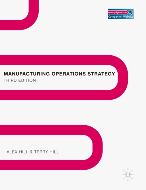 Cover image for book Manufacturing Operations Strategy