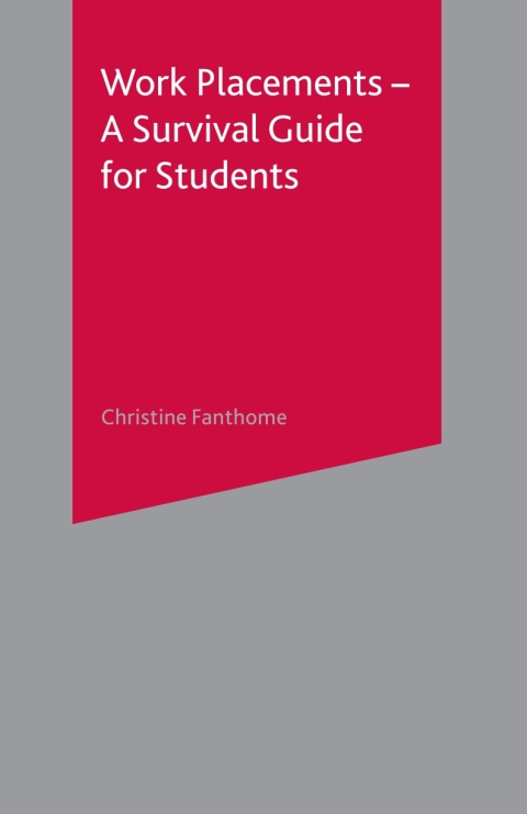 Cover image for book Work Placements - A Survival Guide for Students