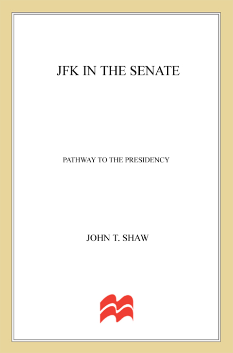 Cover image for book JFK in the Senate