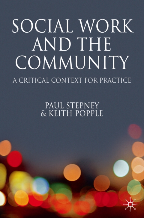 Cover image for book Social Work and the Community