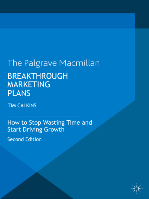 Cover image for book Breakthrough Marketing Plans